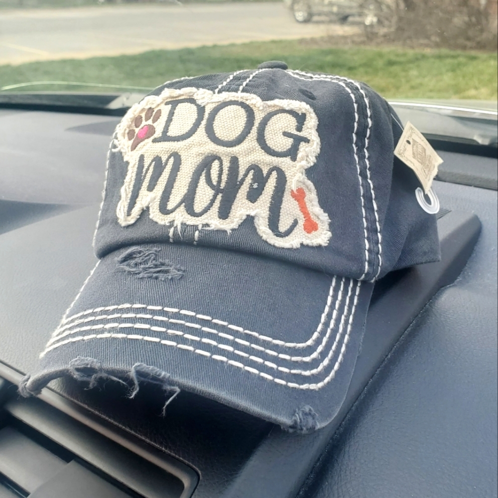 Dog Mom Women's Ball Cap NWT